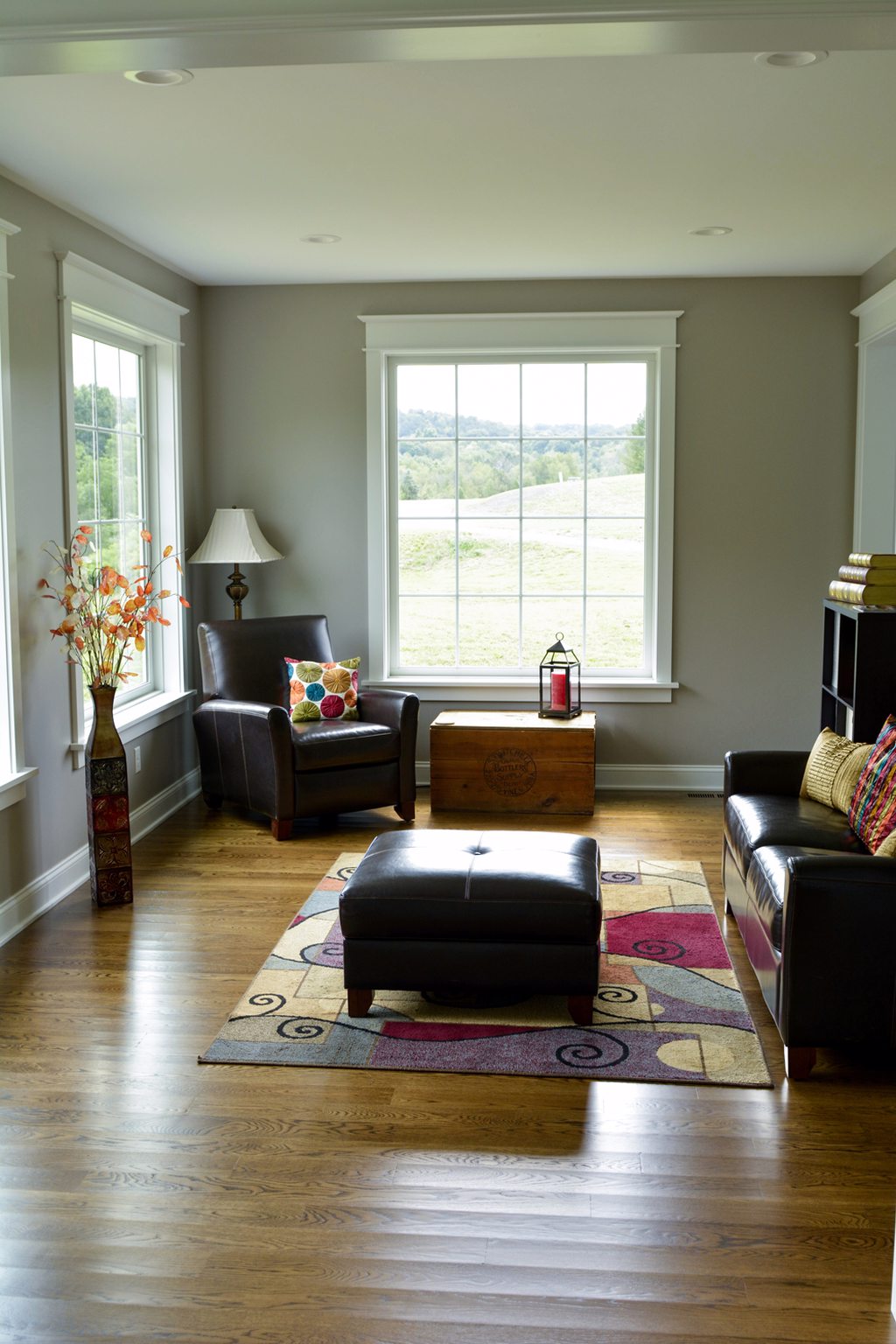 Family Room with Inset Lighting 